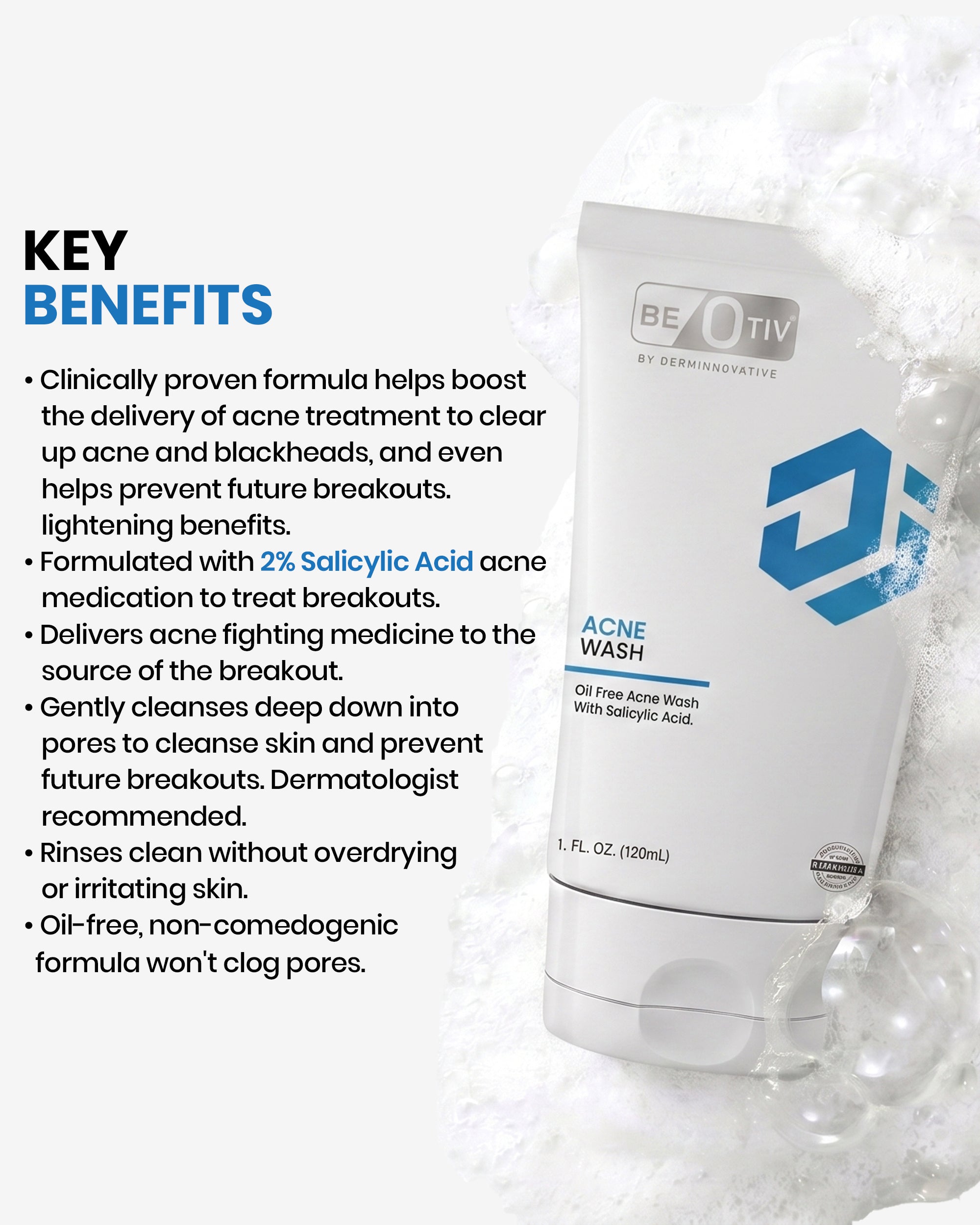 BEOTIV ACNE FACE WASH