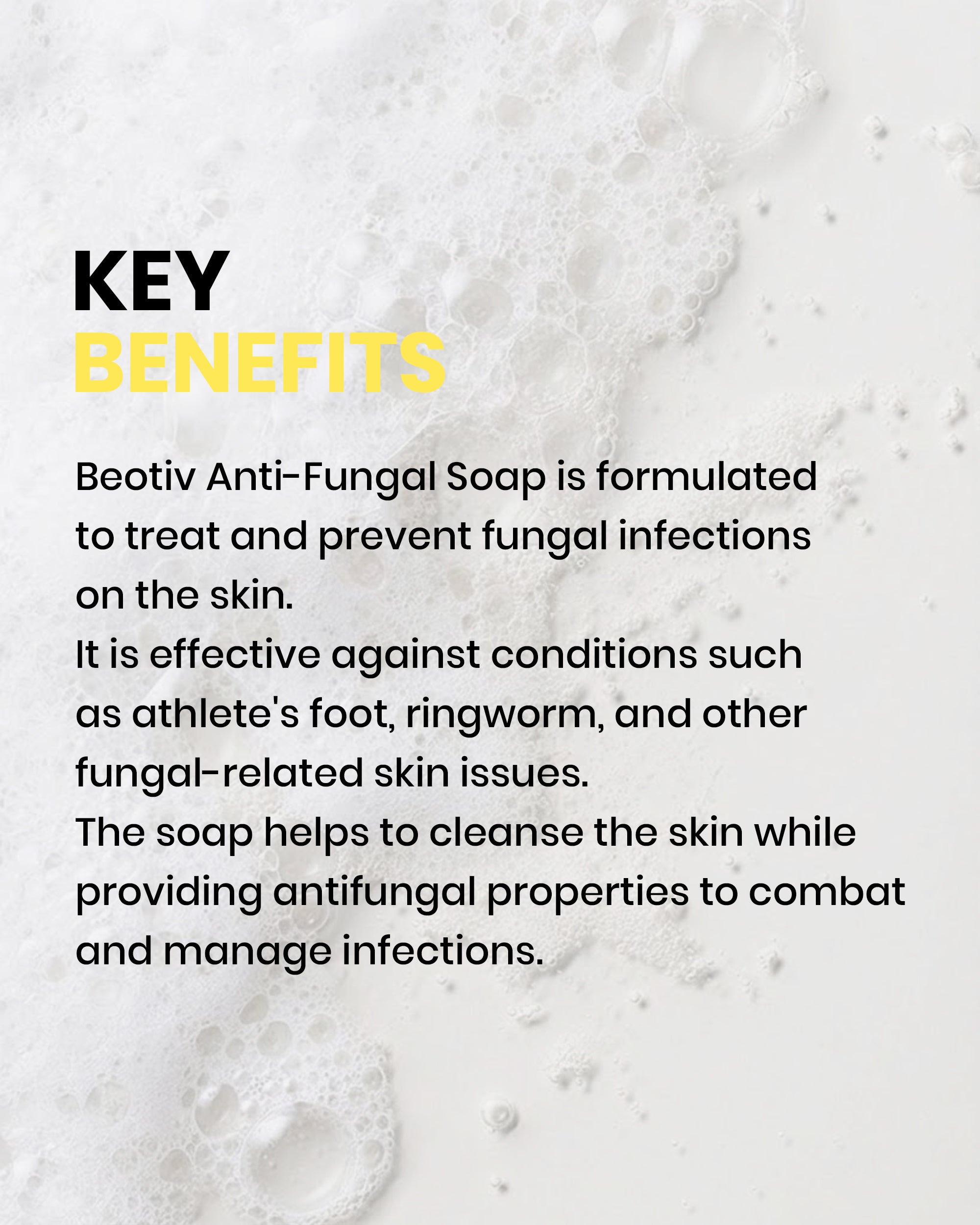 BEOTIV ANTI FUNGAL SOAP