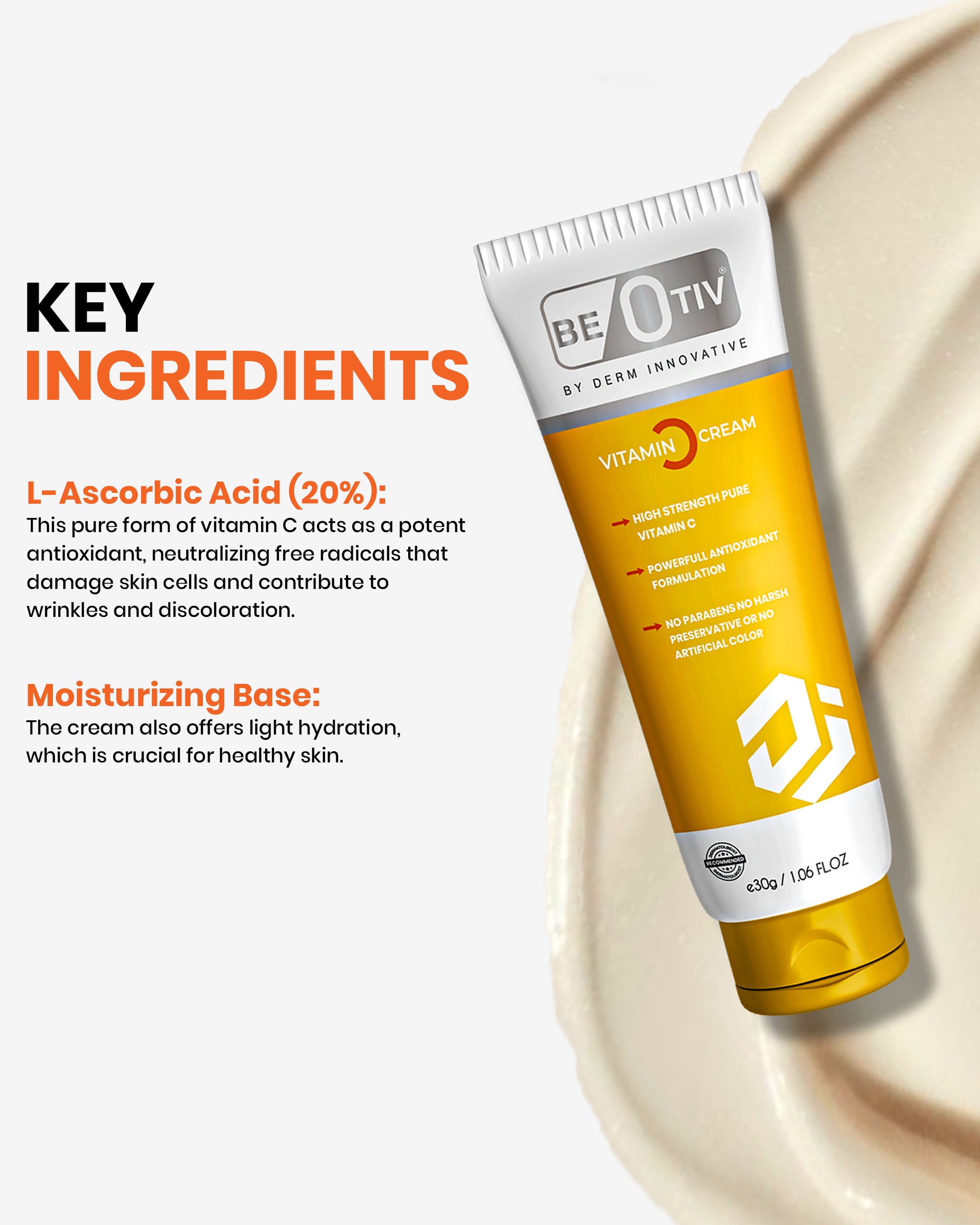 BEOTIV VITAMIN C CREAM