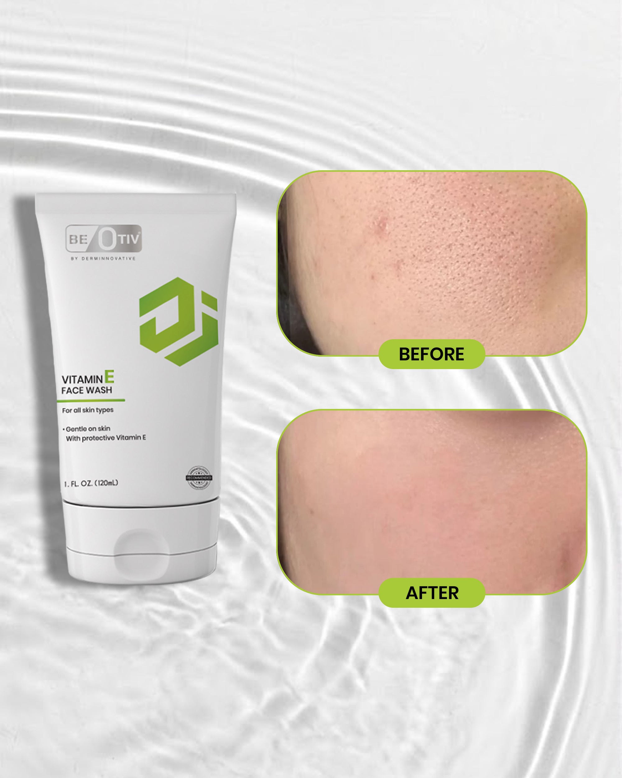 BEOTIV VITAMIN E FACE WASH