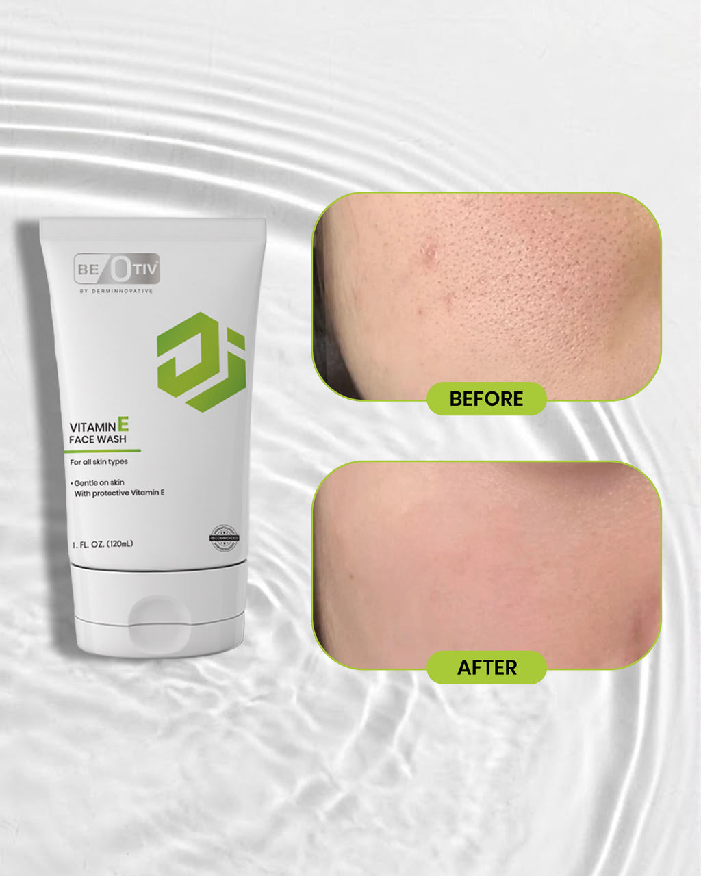 BEOTIV VITAMIN E FACE WASH