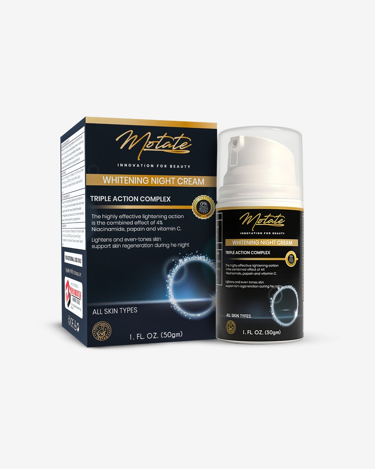 MOTATE WHITENING NIGHT CREAM